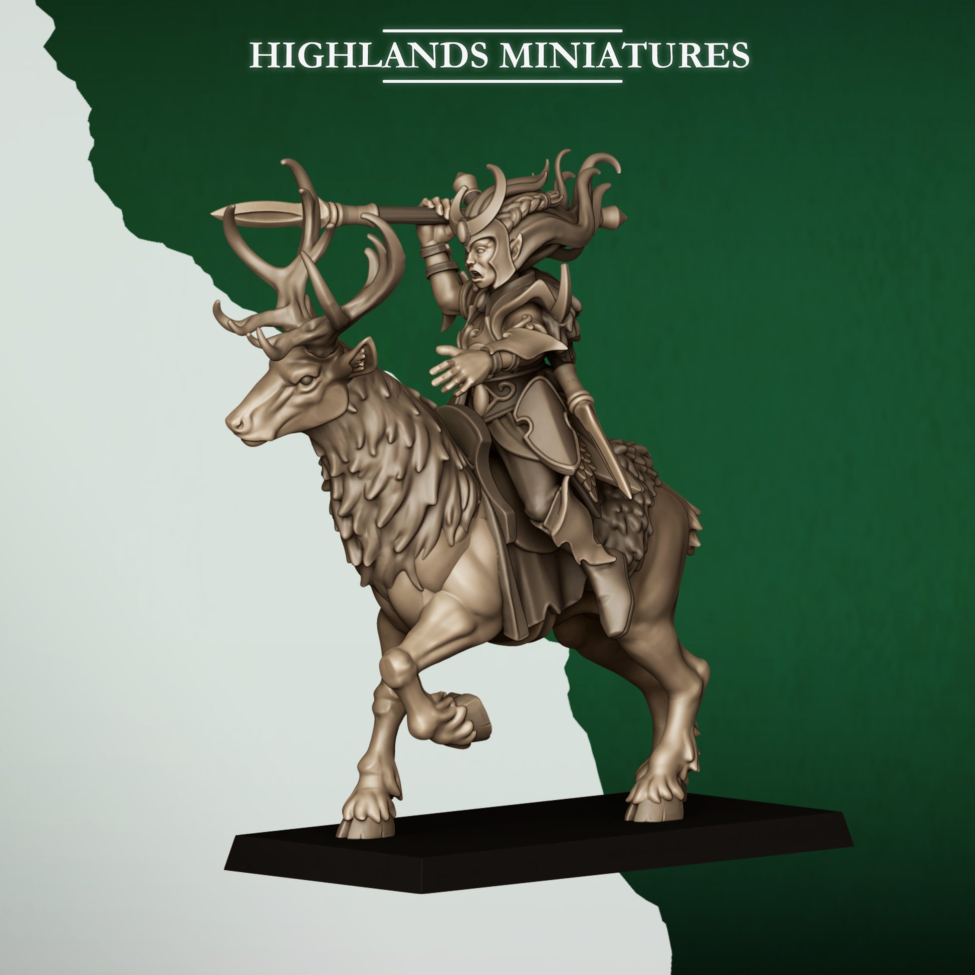 Miniatura Hermanas del Plenilunio Elfos Silvanos resina 28mm sin pintar - Drakholm