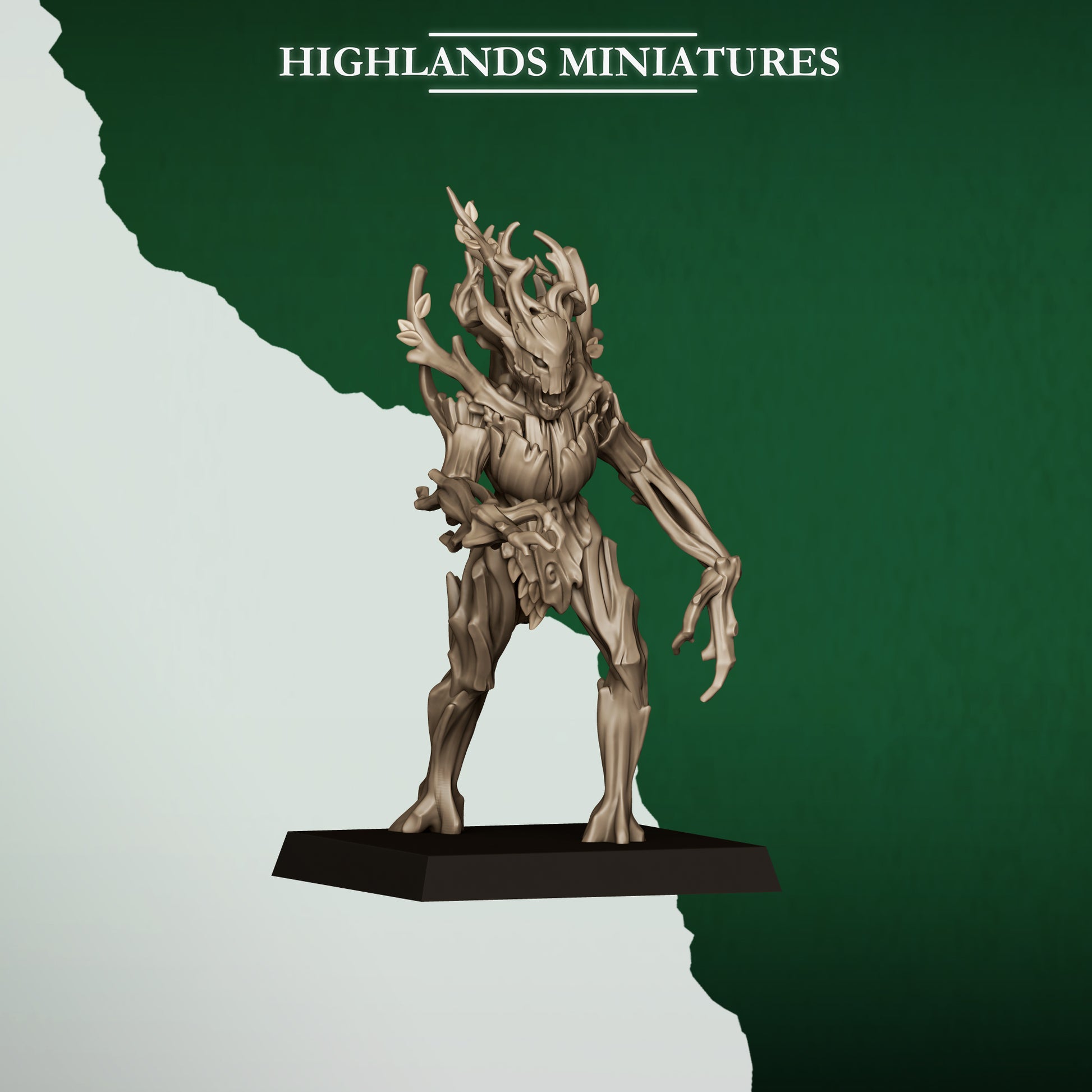 Miniatura Dríadas Elfos Silvanos resina 28mm sin pintar - Drakholm