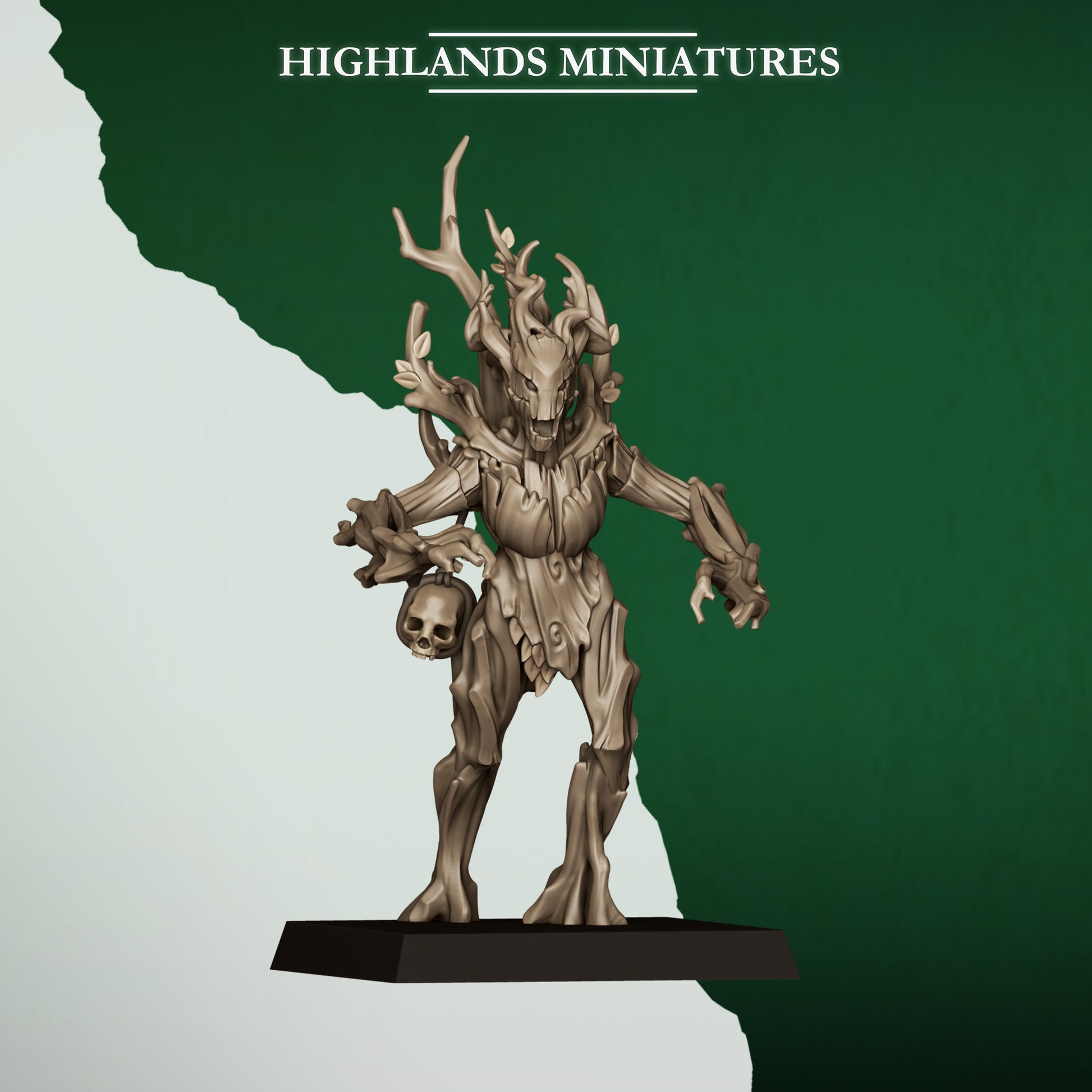 Miniatura Dríadas Elfos Silvanos resina 28mm sin pintar - Drakholm