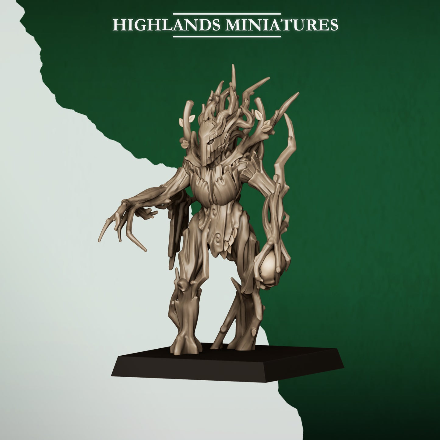 Miniatura Dríadas Elfos Silvanos resina 28mm sin pintar - Drakholm
