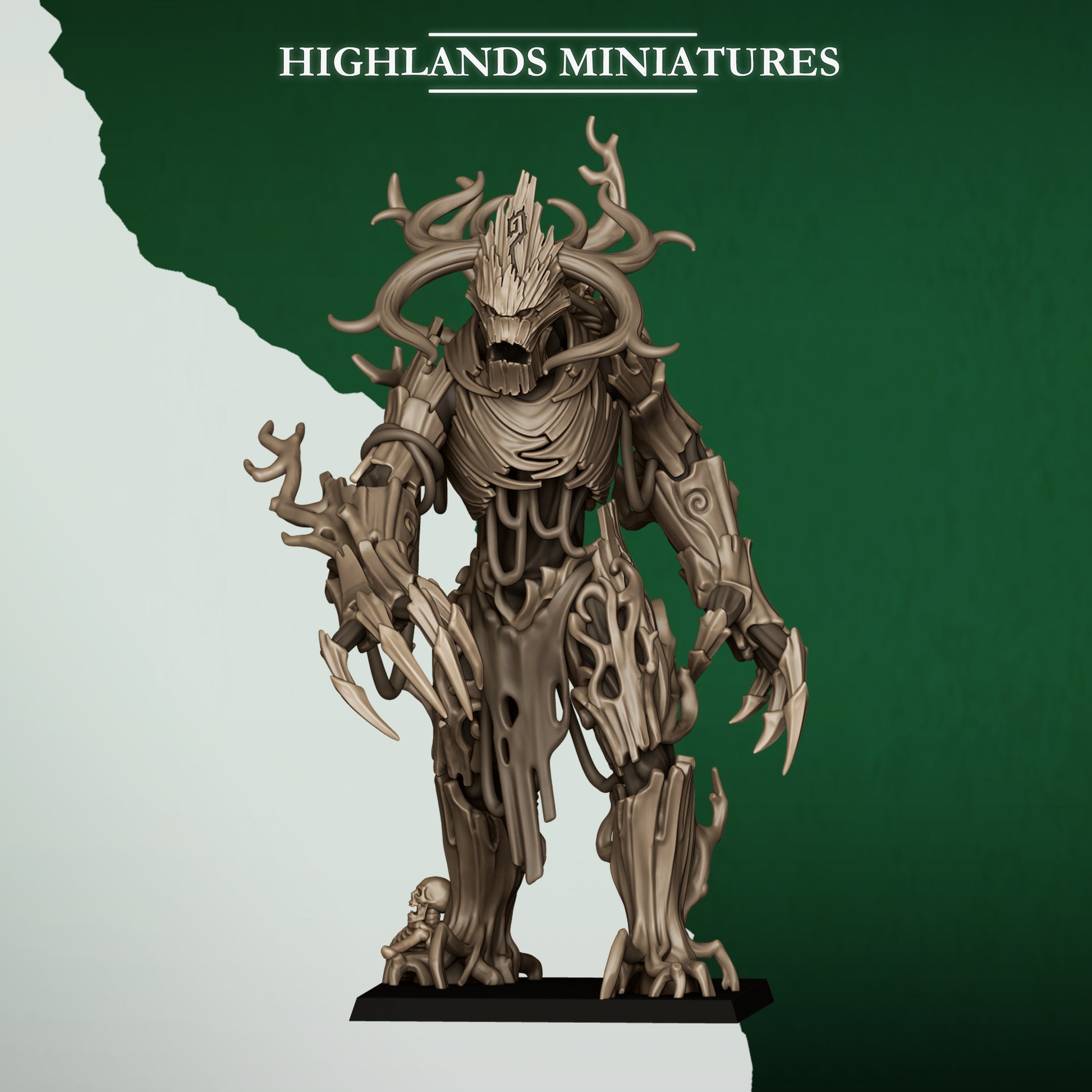 Miniatura Árbol Gigante Elfos Silvanos resina 28mm sin pintar - Drakholm