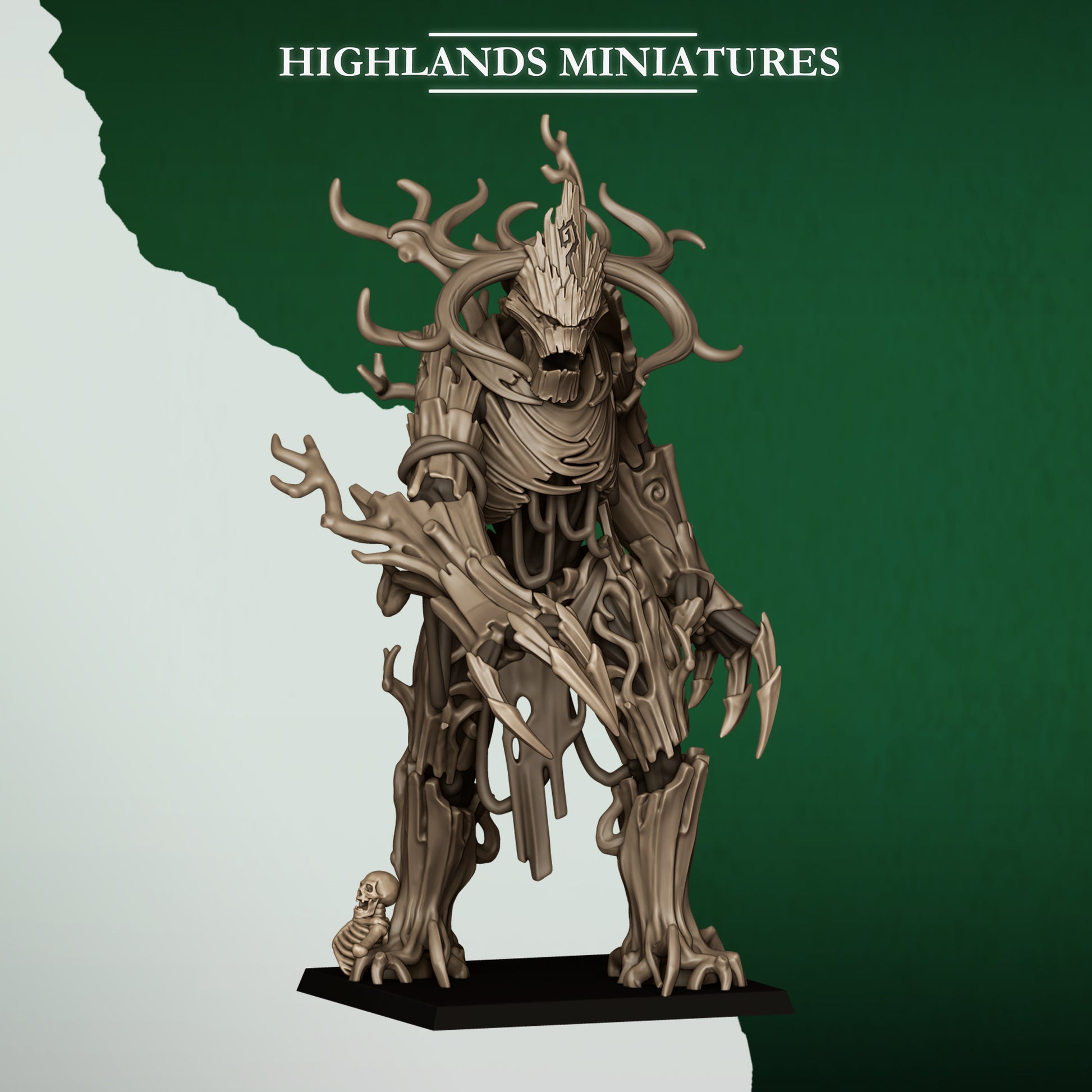 Miniatura Árbol Gigante Elfos Silvanos resina 28mm sin pintar - Drakholm