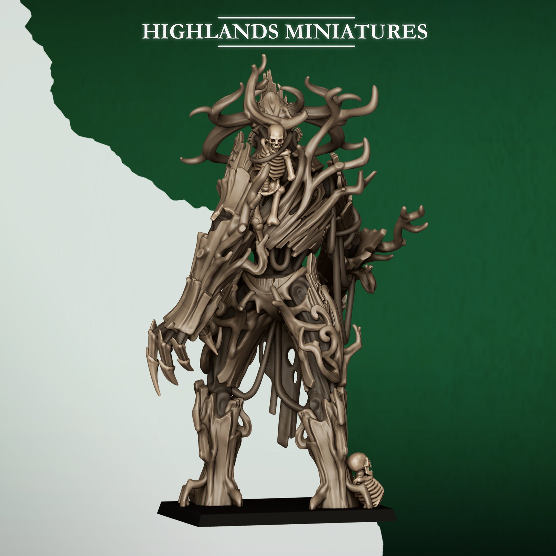 Miniatura Árbol Gigante Elfos Silvanos resina 28mm sin pintar - Drakholm
