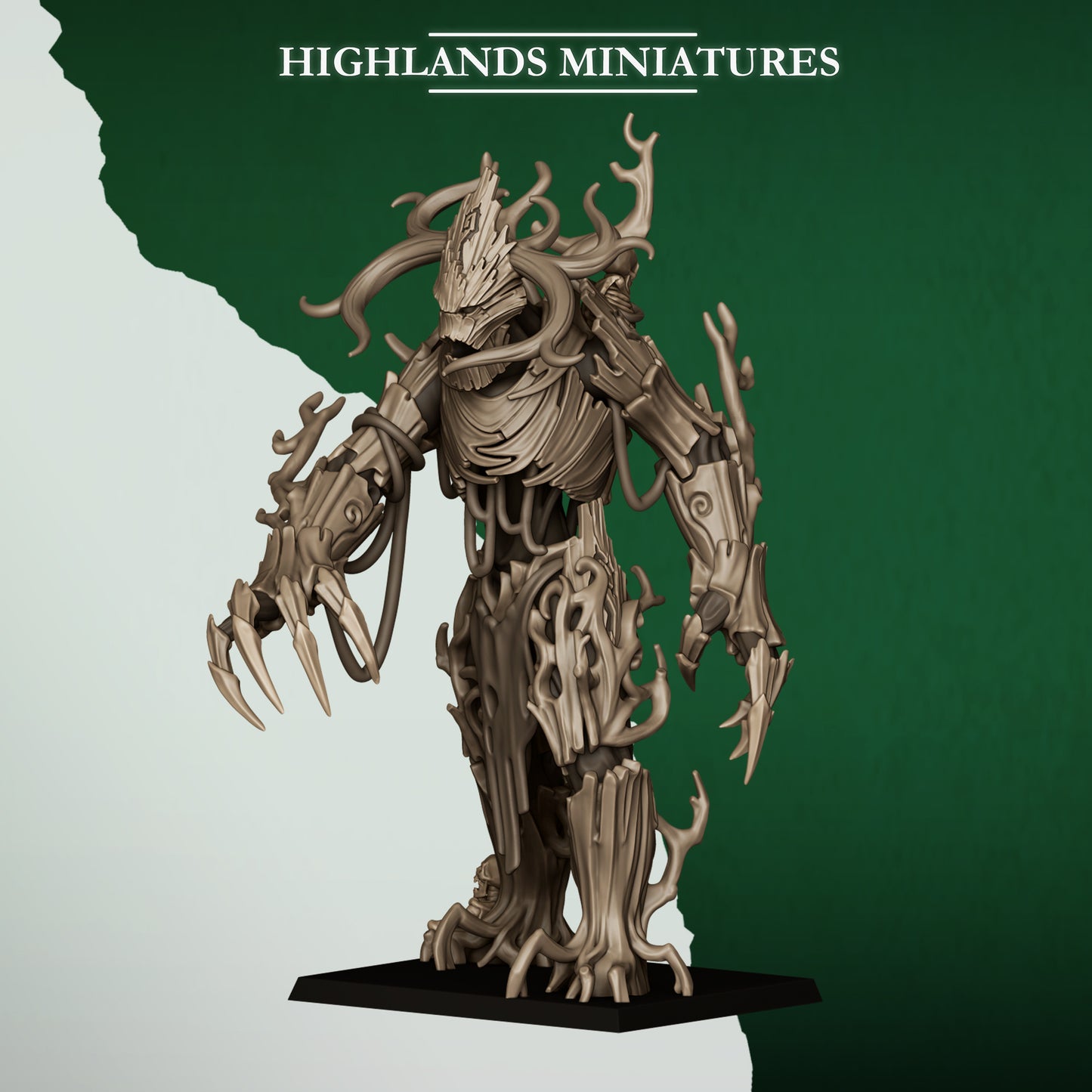 Miniatura Árbol Gigante Elfos Silvanos resina 28mm sin pintar - Drakholm