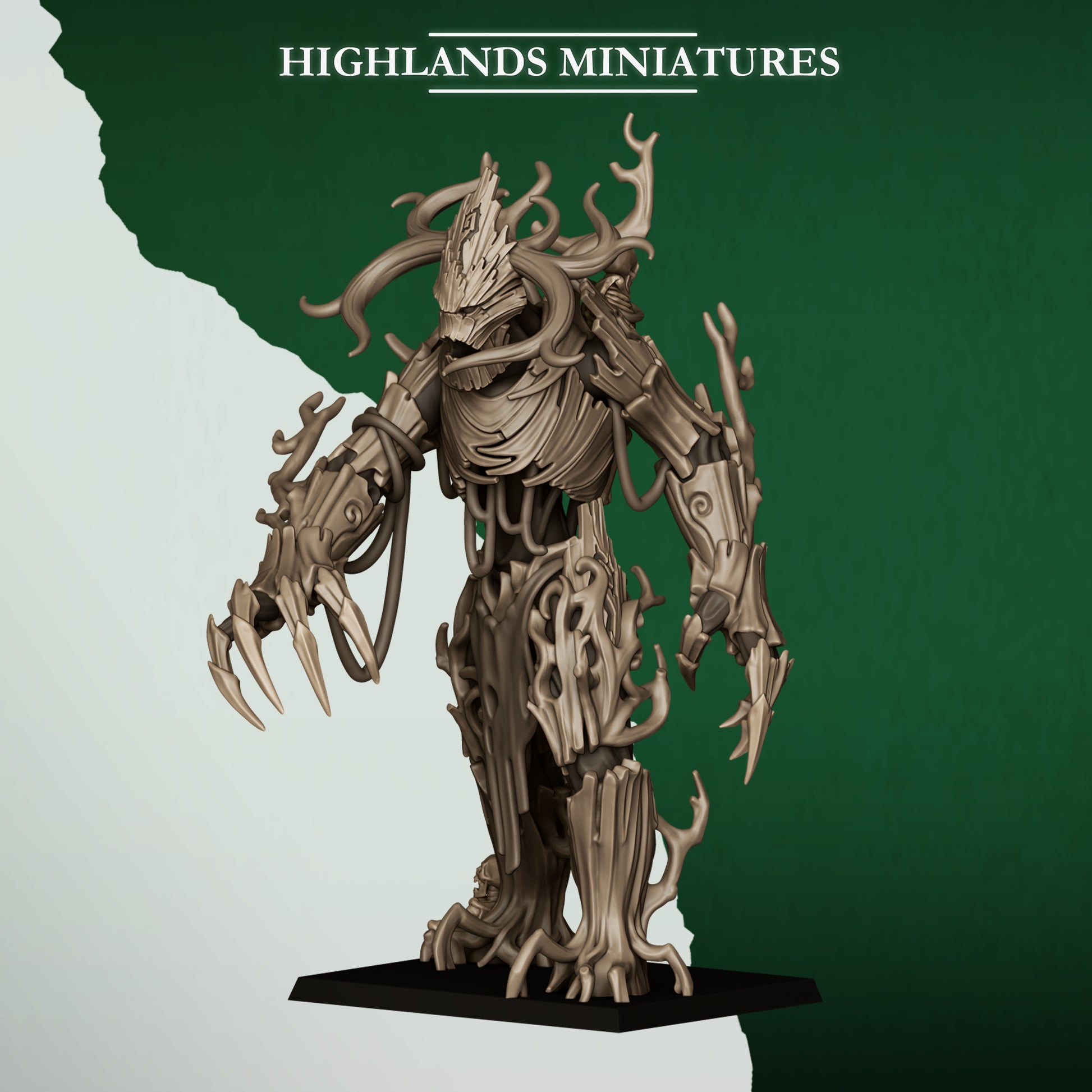 Miniatura Árbol Gigante Elfos Silvanos resina 28mm sin pintar - Drakholm