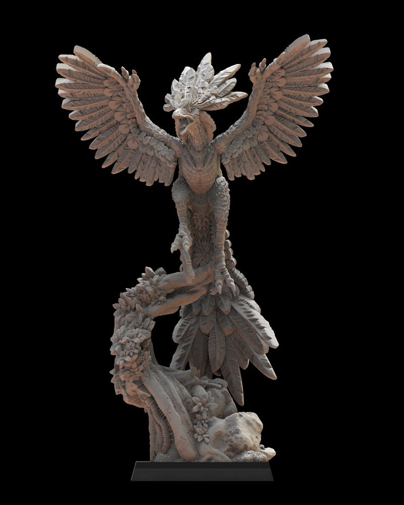 Miniatura Archeoptl Saurios Ancestrales resina 28mm sin pintar - Drakholm