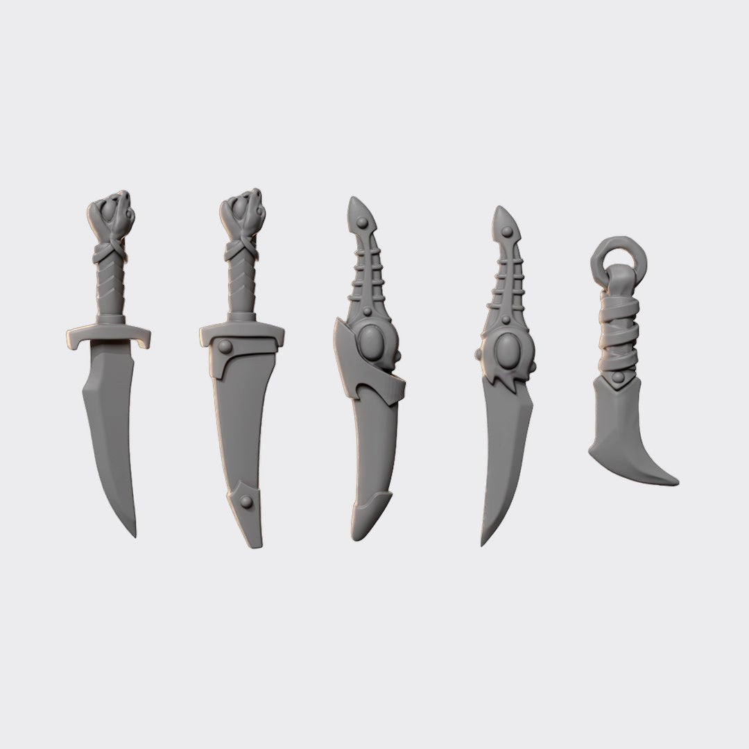 Adornos cinturón Anvil Wardens — bits de conversión sci-fi grimdark de Greytide Studio, resina 32mm sin pintar