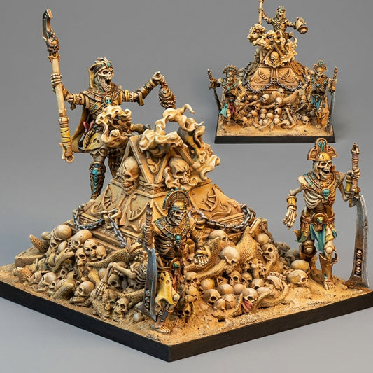 Miniatura Arca de las Almas Reyes Funerarios resina 32mm sin pintar - Drakholm