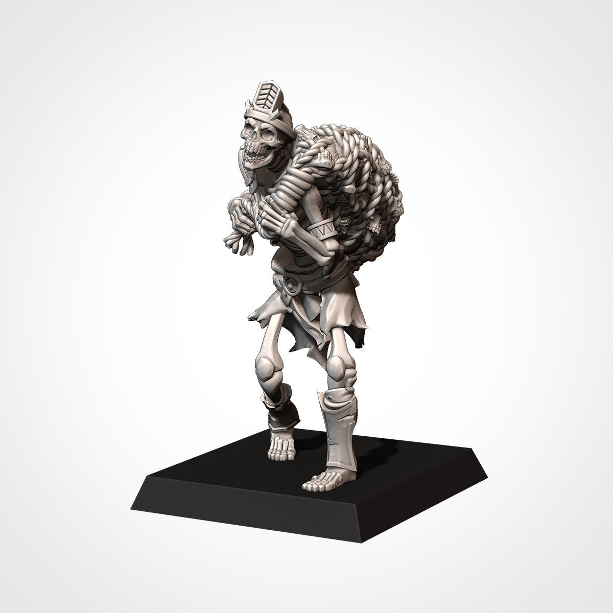 Miniatura Catapulta de Hueso Reyes Funerarios resina 32mm sin pintar - Drakholm