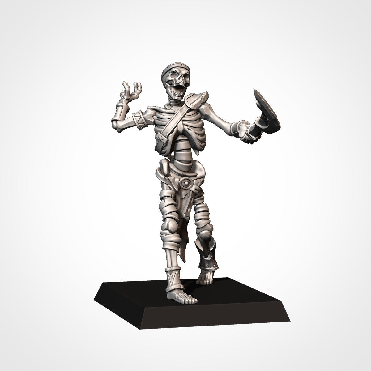 Miniatura Catapulta de Hueso Reyes Funerarios resina 32mm sin pintar - Drakholm