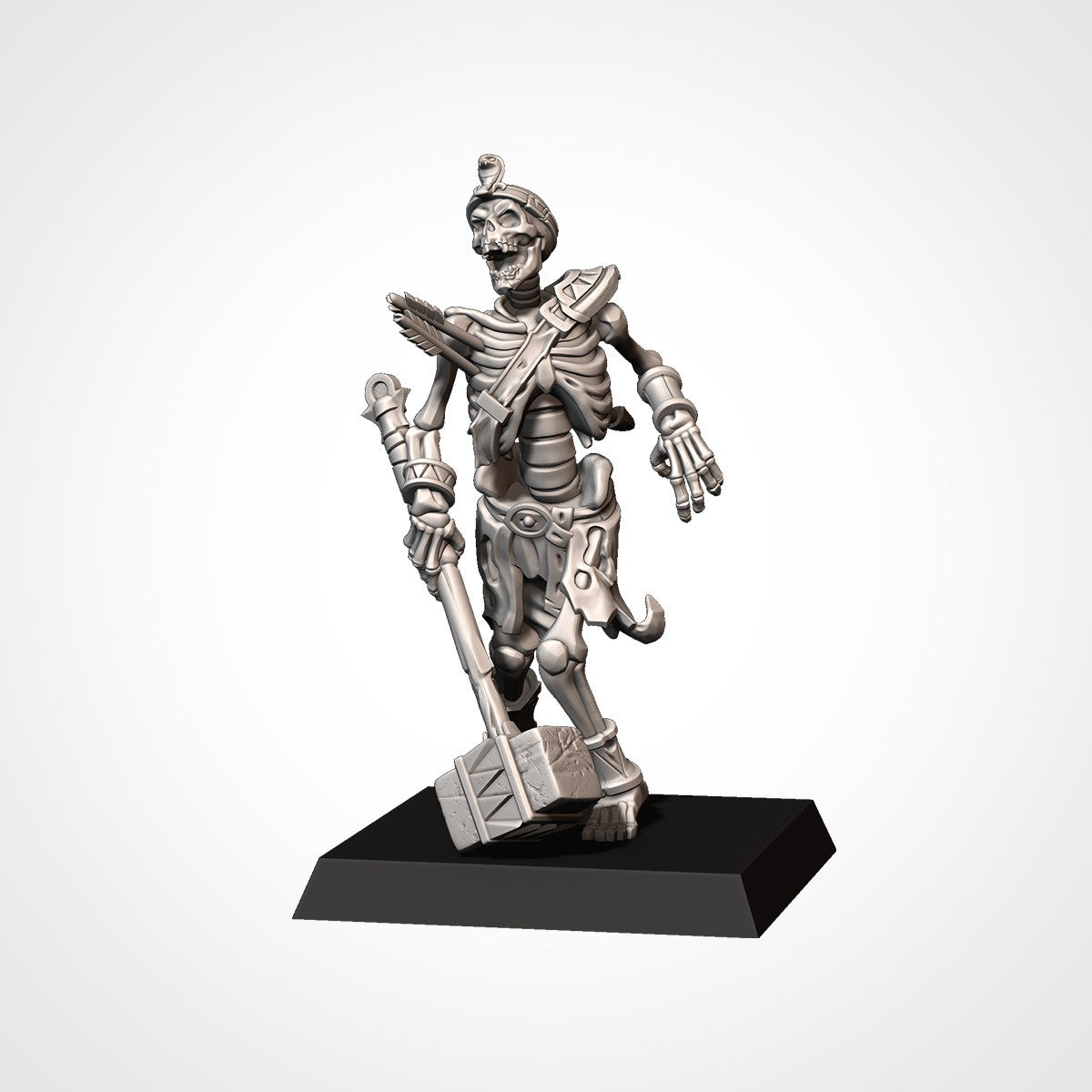 Miniatura Catapulta de Hueso Reyes Funerarios resina 32mm sin pintar - Drakholm
