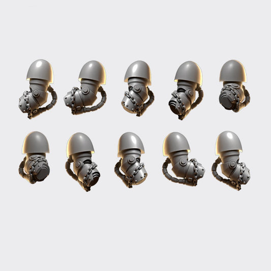 Brazos Terminator Eternal Crusaders — bits de conversión sci-fi grimdark de Greytide Studio, resina 32mm sin pintar