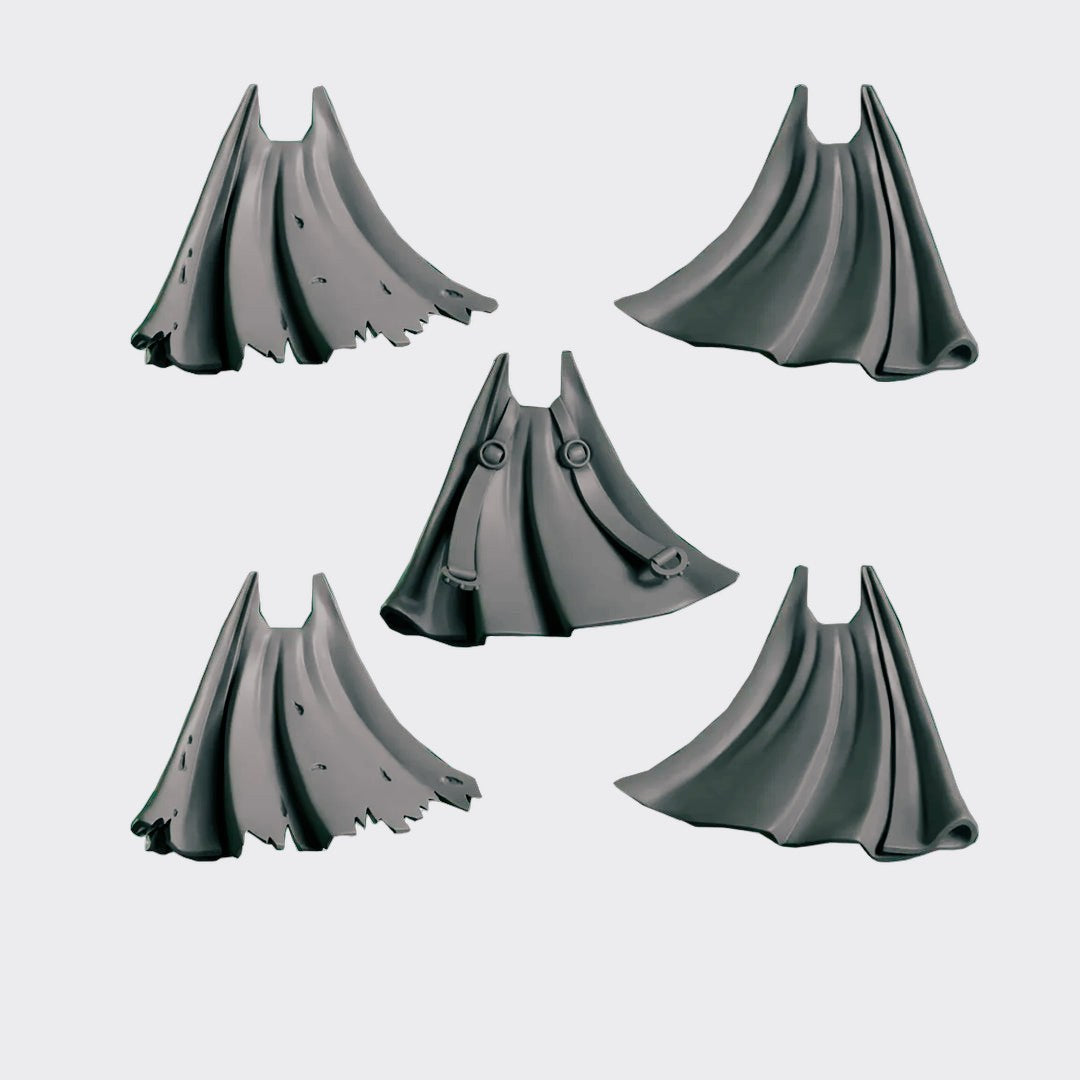 Capas C — bits de conversión sci-fi grimdark de Greytide Studio, resina 32mm sin pintar