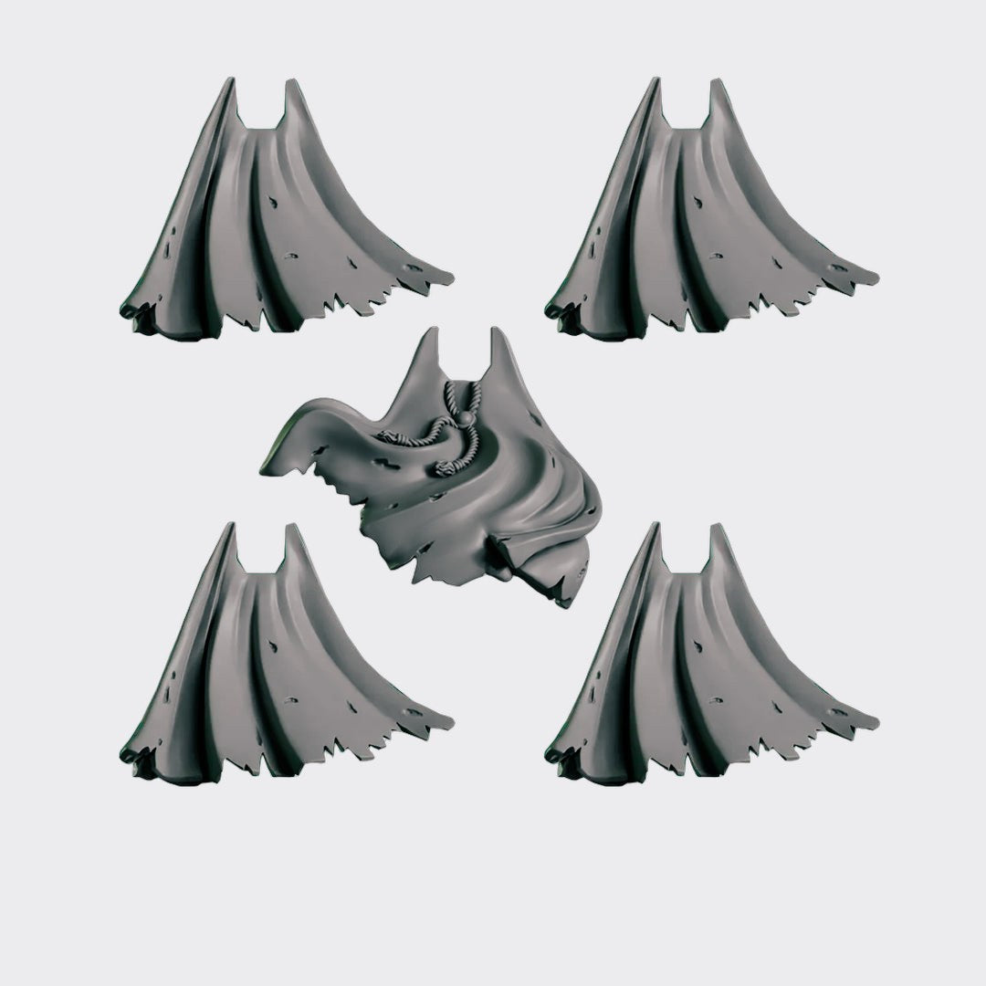 Capas D — bits de conversión sci-fi grimdark de Greytide Studio, resina 32mm sin pintar