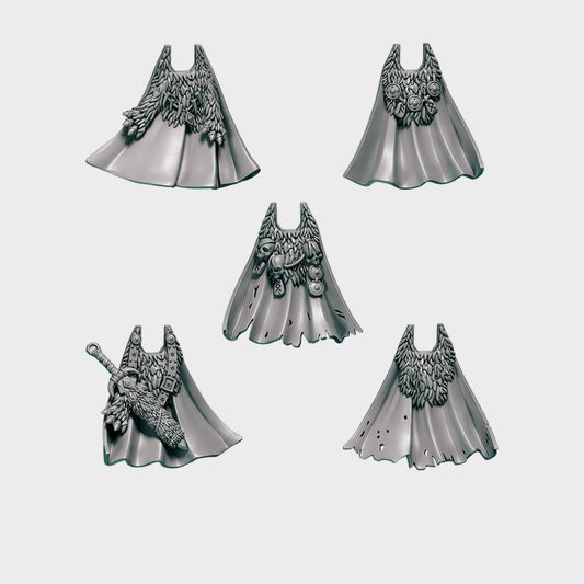 Capas Primal Hounds — bits de conversión sci-fi grimdark de Greytide Studio, resina 32mm sin pintar