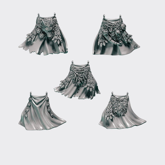 Capas Terminator Primal Hounds — bits de conversión sci-fi grimdark de Greytide Studio, resina 32mm sin pintar