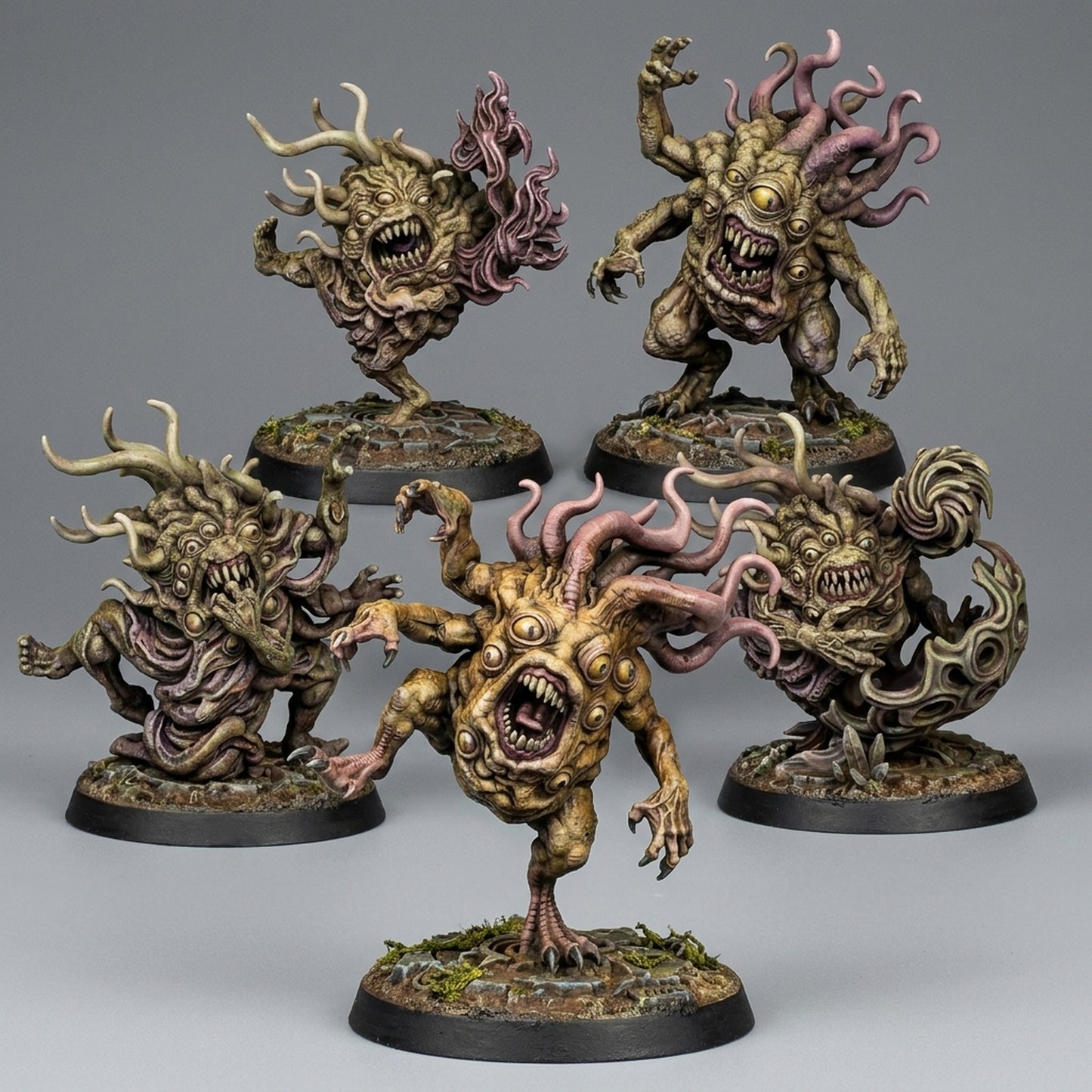 Miniatura Horrores del Cambio Reinos del Caos resina 32mm sin pintar - Drakholm