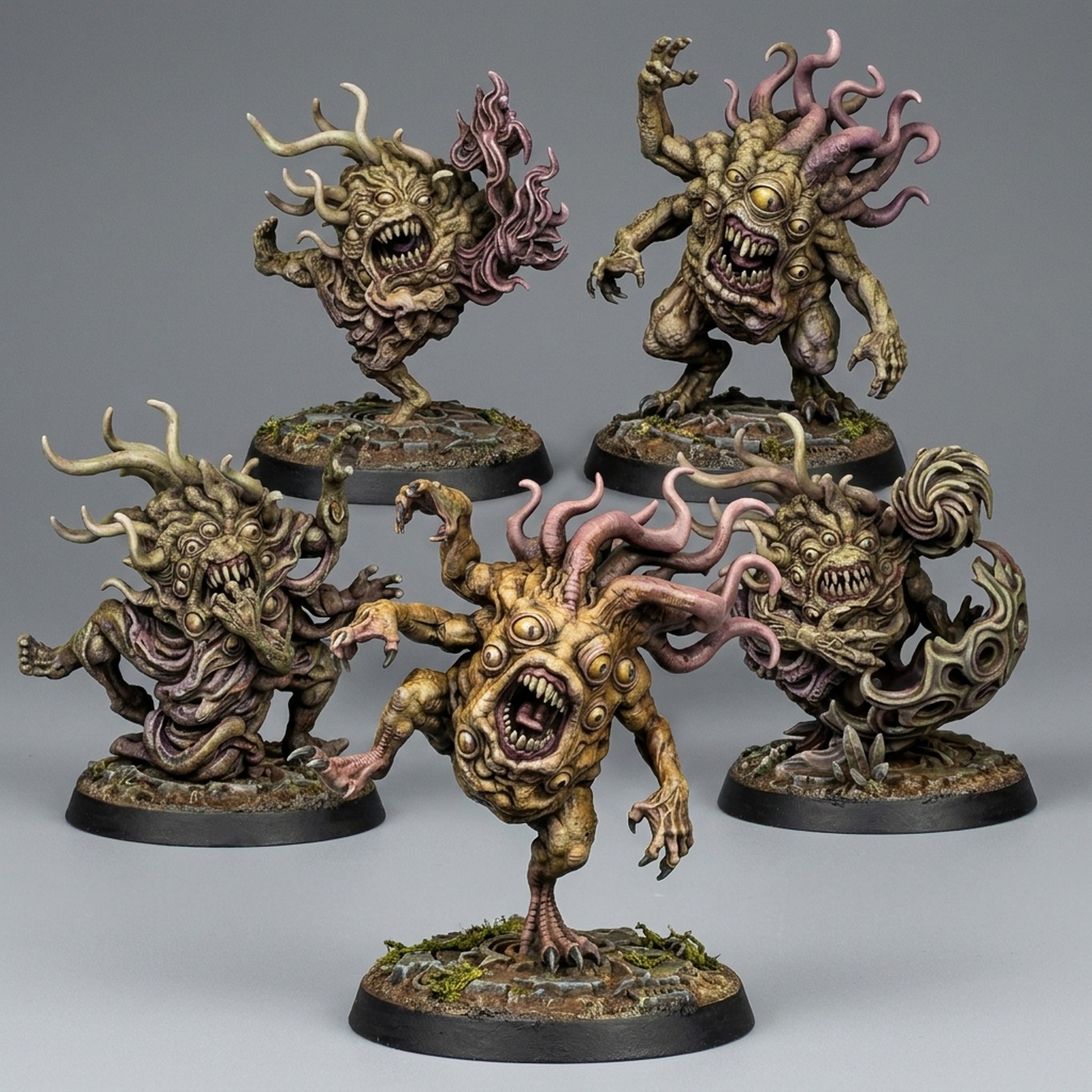 Miniatura Horrores del Cambio Reinos del Caos resina 32mm sin pintar - Drakholm