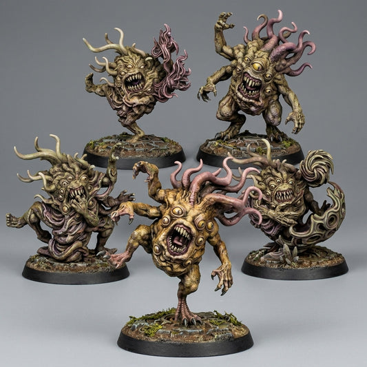 Miniatura Horrores del Cambio Reinos del Caos resina 32mm sin pintar - Drakholm