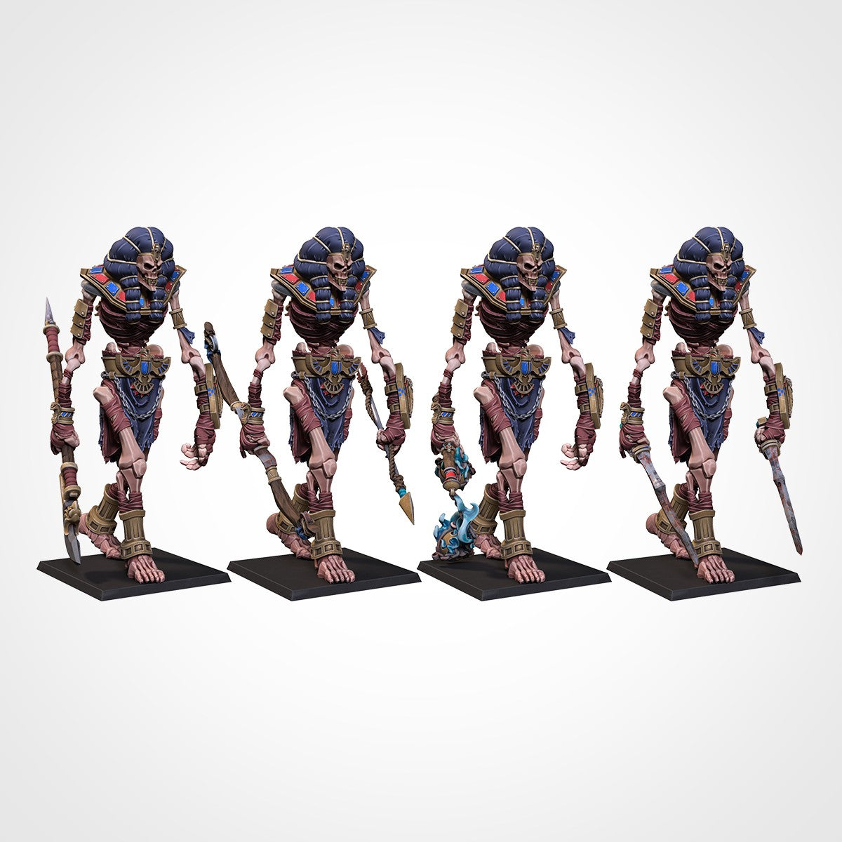 Miniatura Coloso de la Arena Reyes Funerarios resina 32mm sin pintar - Drakholm