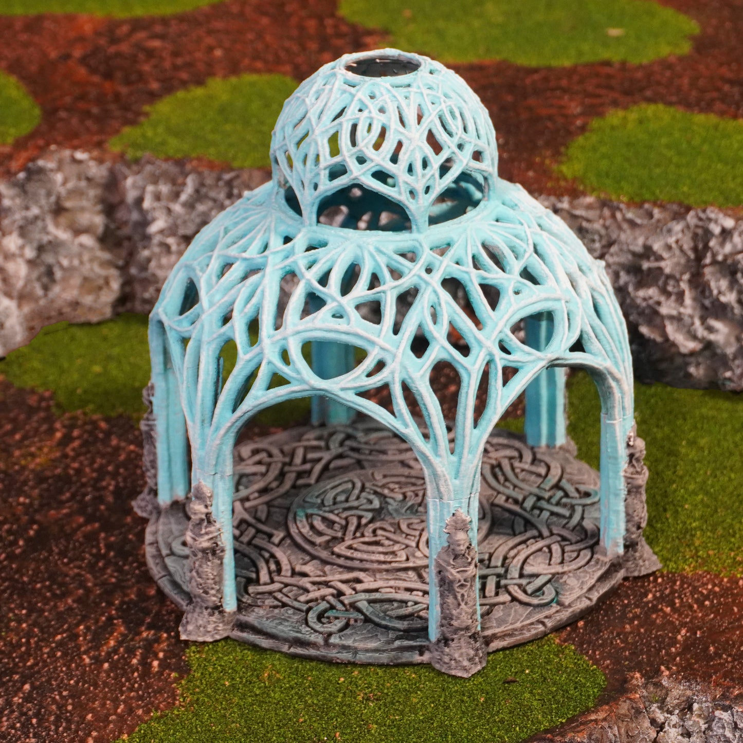 Elven Council Gazebo | Conquest Inspired Terrain | 28mm MESBG LOTR Wargaming Scenery | DnD