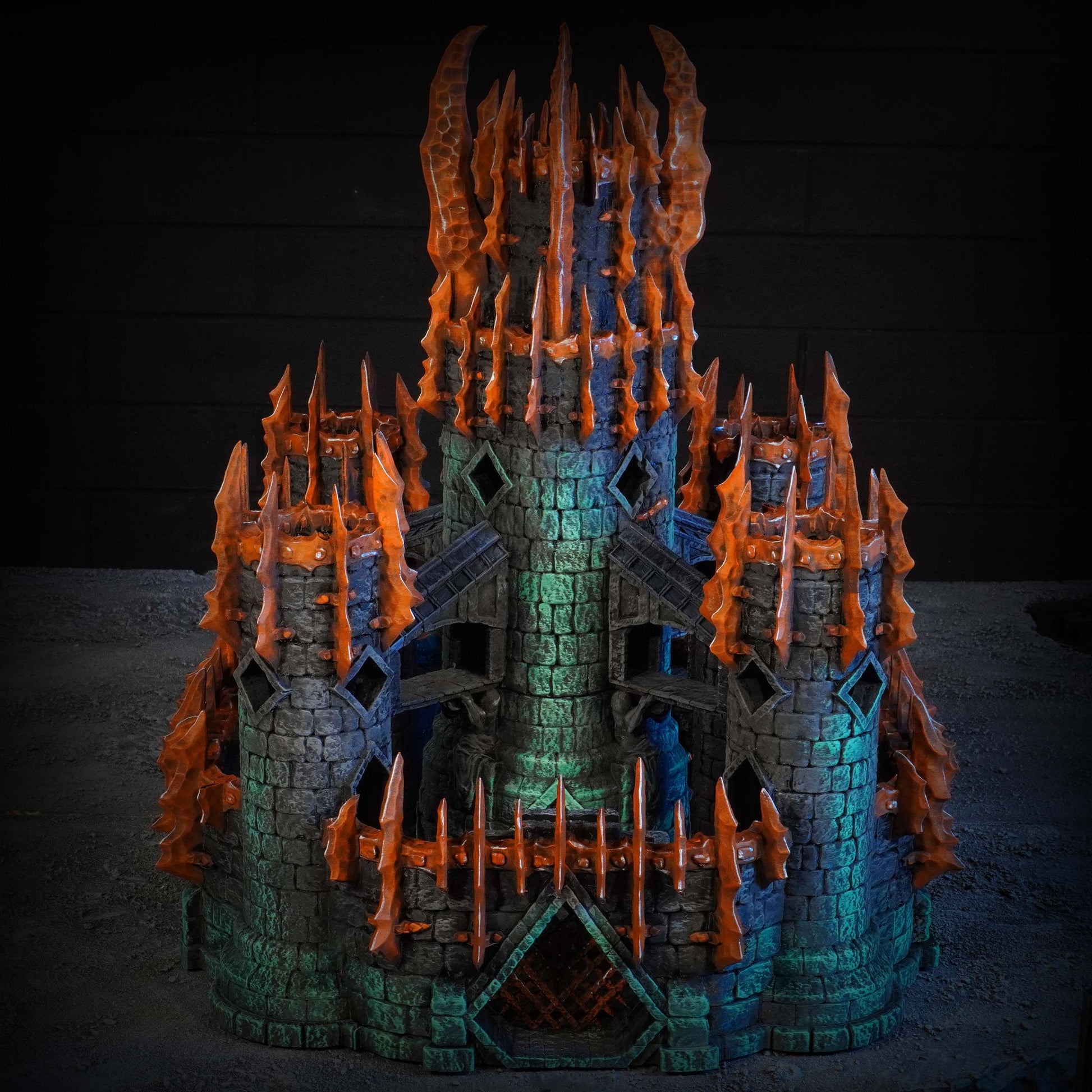 Dark Citadel | Conquest Inspired Terrain | 28mm MESBG LOTR Wargaming Scenery | DnD