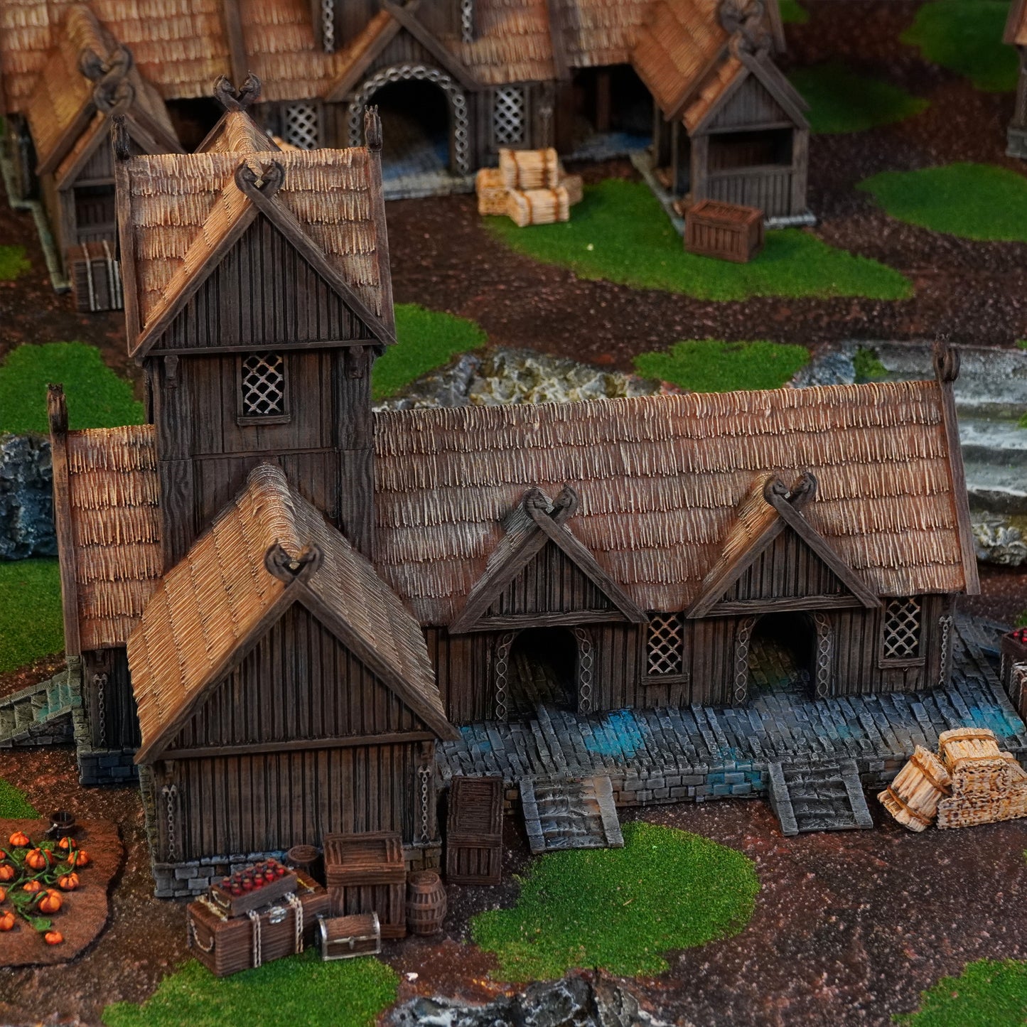 Rohan Inn House | Conquest Inspired Terrain | 28mm MESBG LOTR Wargaming Scenery | DnD