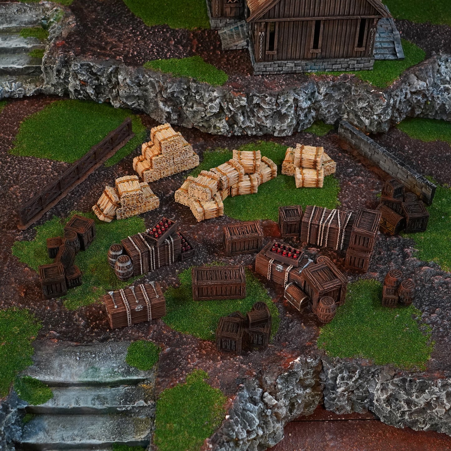 Rohan Scatter Bundle | Conquest Inspired Terrain | 28mm MESBG LOTR Wargaming Scenery | DnD