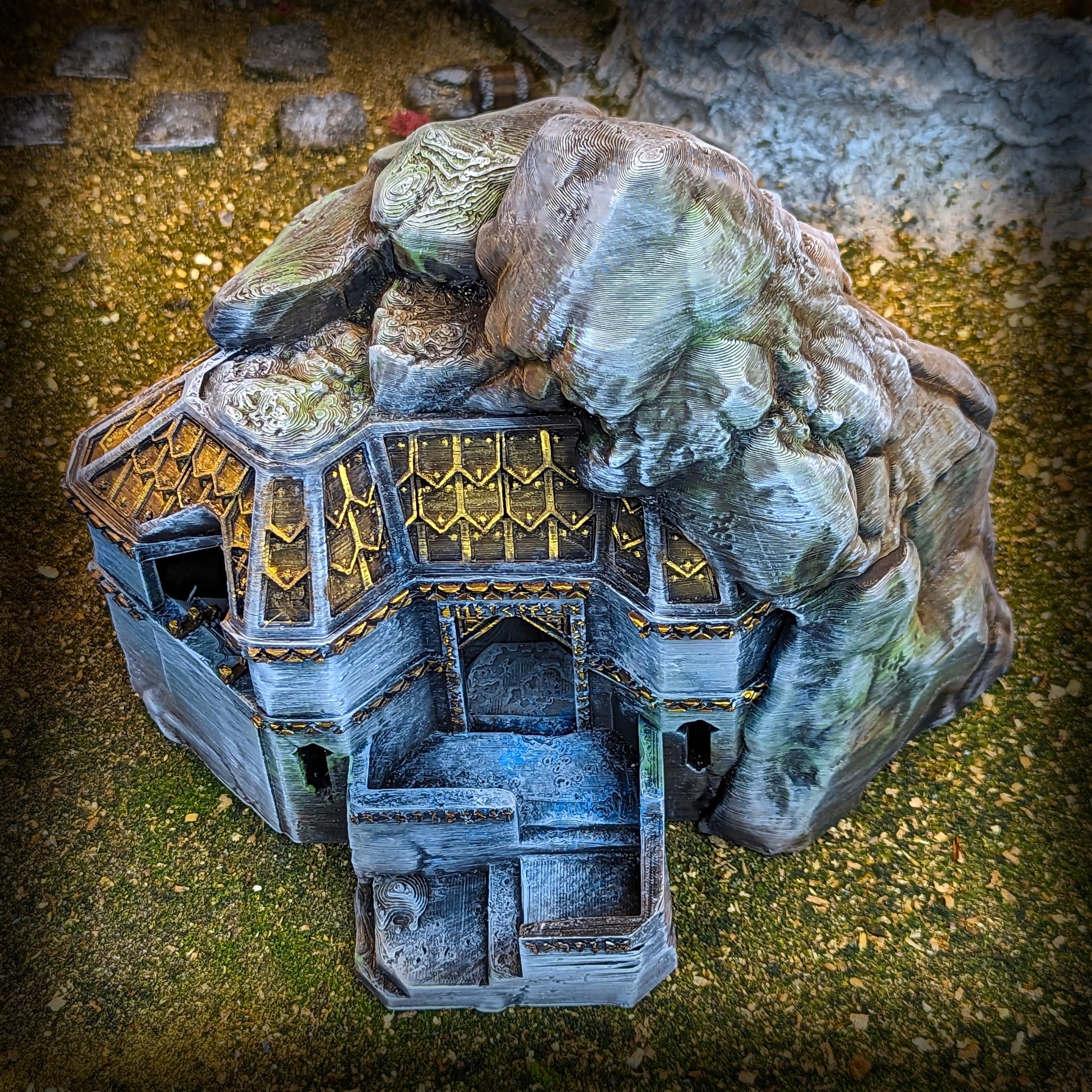 Dwarven Mineshaft | Conquest Inspired Terrain | 28mm MESBG LOTR Wargaming Scenery | DnD
