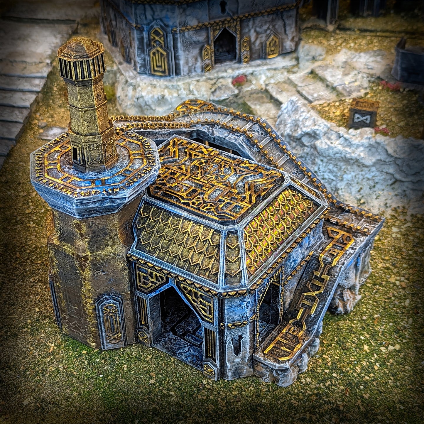 Dwarven Smeltery | Conquest Inspired Terrain | 28mm MESBG LOTR Wargaming Scenery | DnD