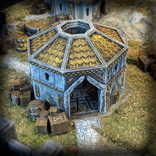 Dwarven Wellhouse | Conquest Inspired Terrain | 28mm MESBG LOTR Wargaming Scenery | DnD