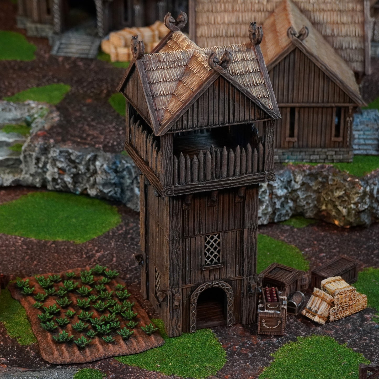 Rohan Watch Tower | Conquest Inspired Terrain | 28mm MESBG LOTR Wargaming Scenery | DnD