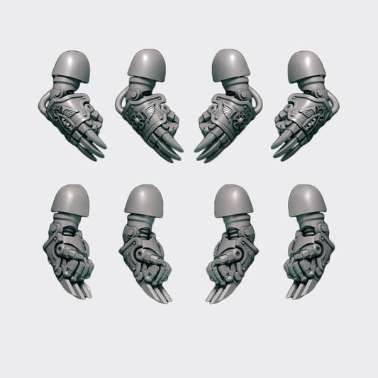 Cuchillas Terminator Eternal Pilgrims — bits de conversión sci-fi grimdark de Greytide Studio, resina 32mm sin pintar