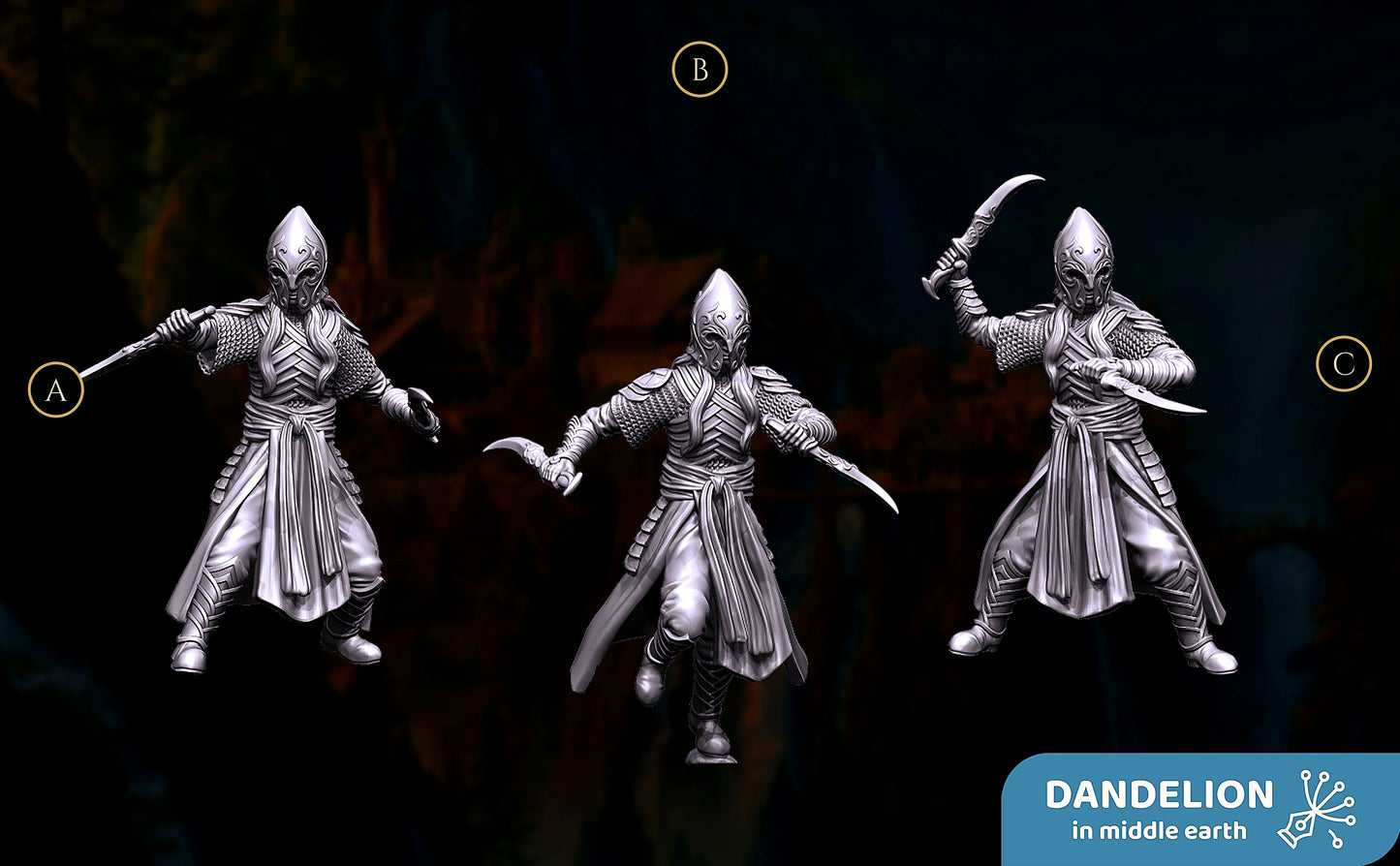 Miniatura Consejero Mayor de Rivendel Rivendel resina 32mm - Drakholm