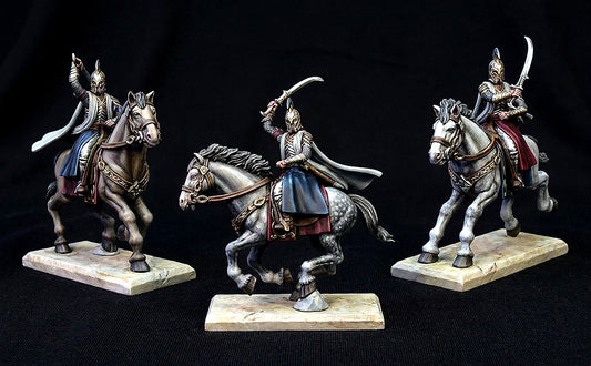 Miniatura Jinete de Élite de Rivendel (Espadachín y Arquero) Rivendel resina 32mm - Drakholm
