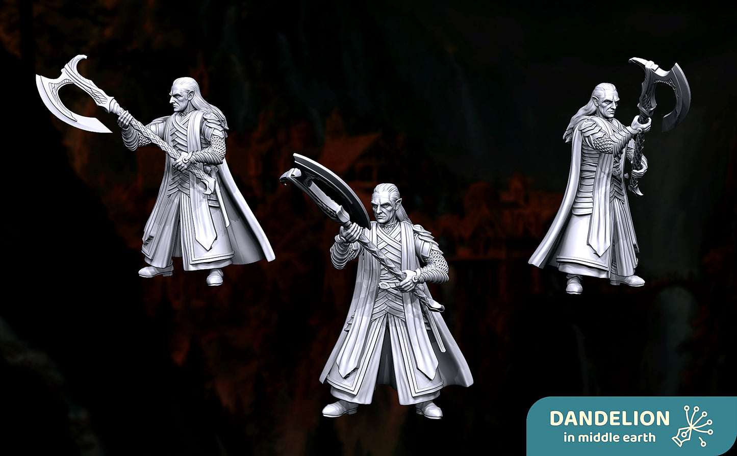 Miniatura Maestro Élfico de Rivendel Rivendel resina 32mm - Drakholm