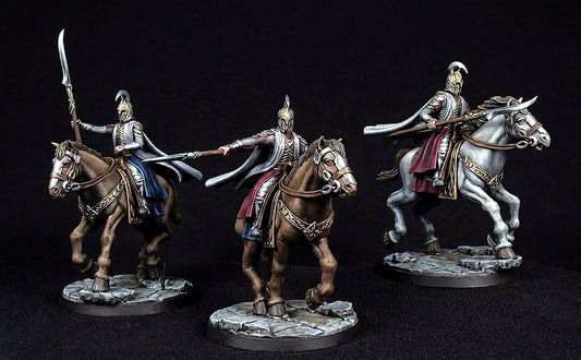 Miniatura Jinete de Rivendel (Lancero y Portaestandarte) Rivendel resina 32mm - Drakholm
