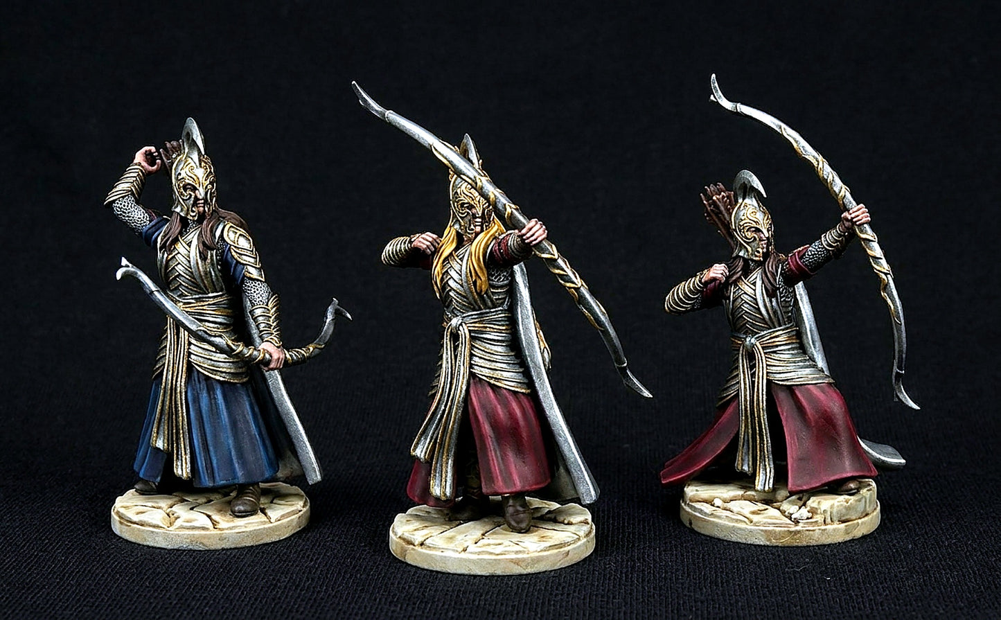Miniatura Elfo de Rivendel (Arquero) Rivendel resina 32mm - Drakholm