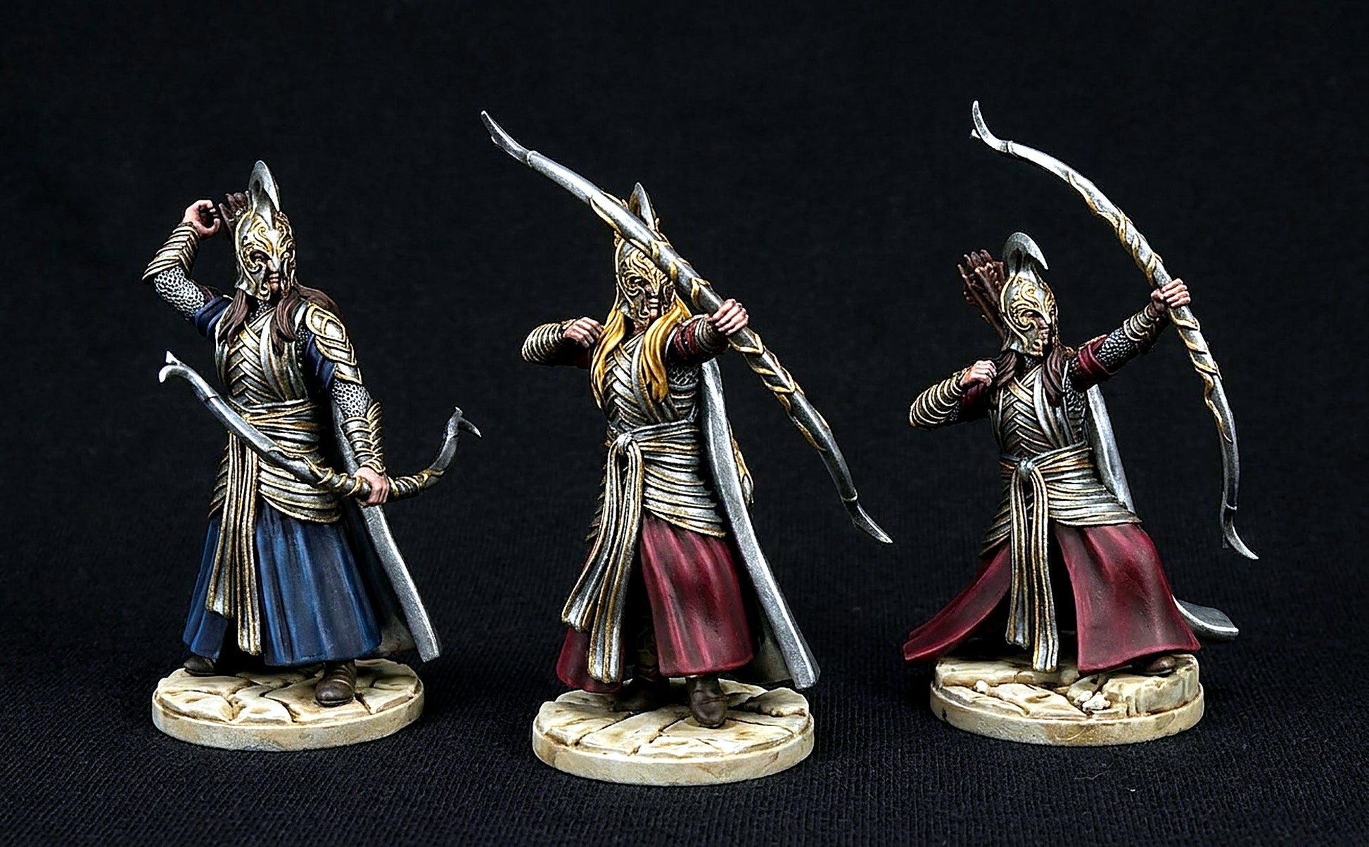 Miniatura Elfo de Rivendel (Arquero) Rivendel resina 32mm - Drakholm
