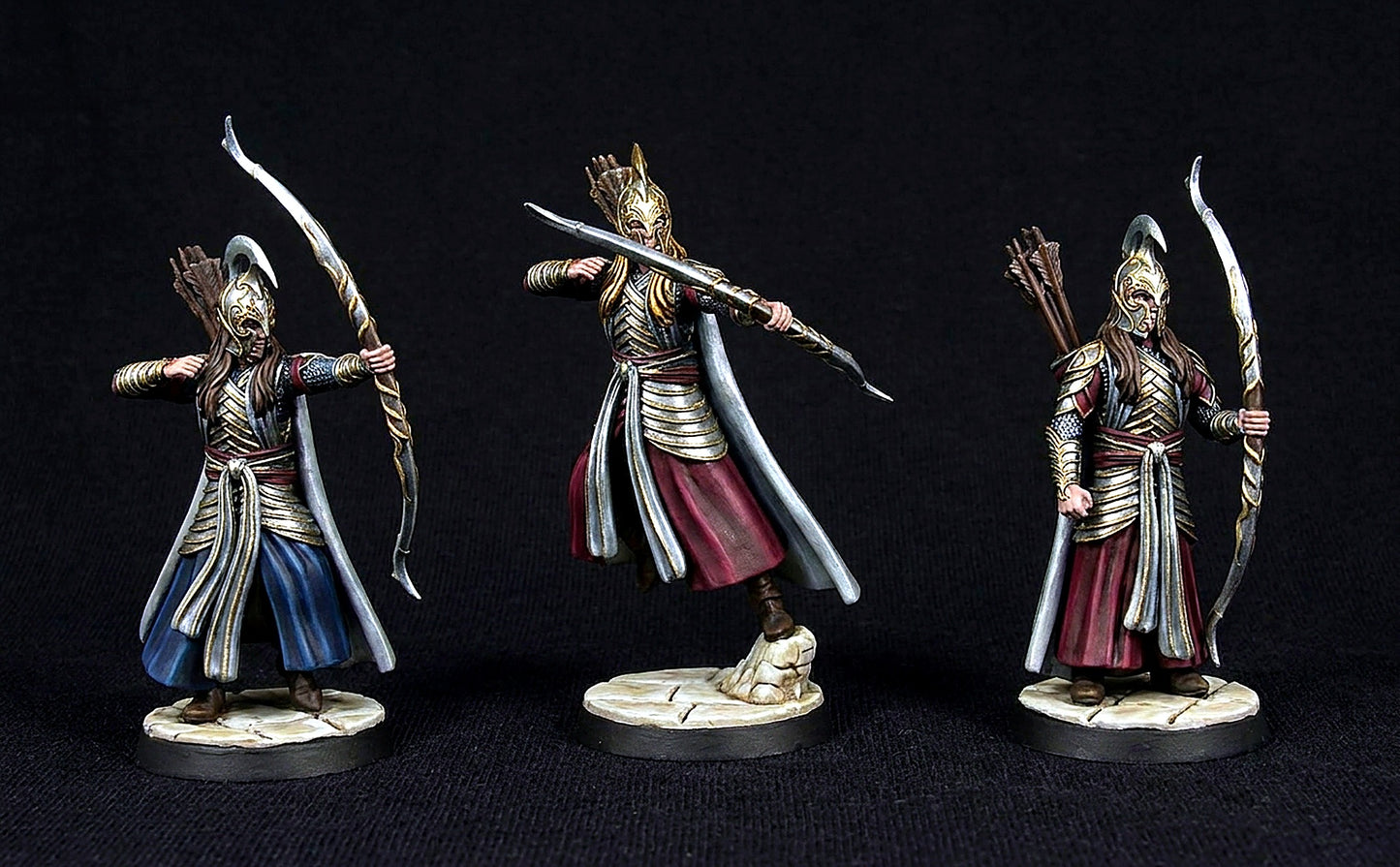 Miniatura Elfo de Rivendel (Arquero) Rivendel resina 32mm - Drakholm