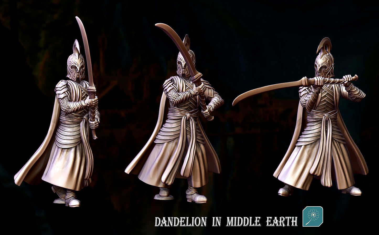 Miniatura Elfo de Rivendel (Guja) Rivendel resina 32mm - Drakholm