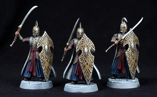 Miniatura Elfo de Rivendel (Guja con Escudo) Rivendel resina 32mm - Drakholm