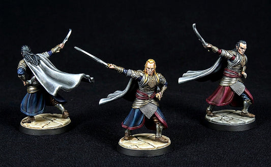 Miniatura Elrond Atacando Rivendel resina 32mm - Drakholm