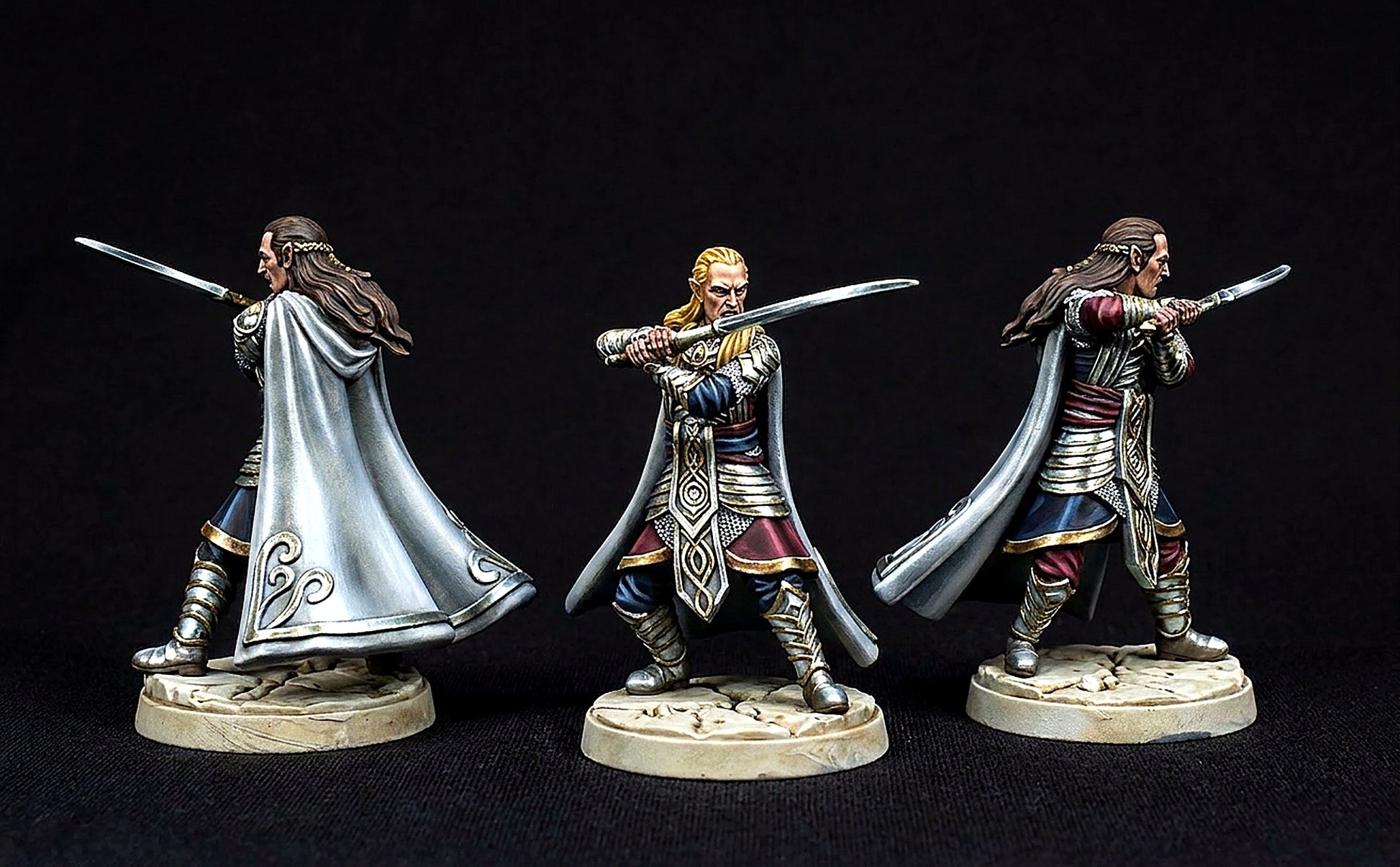 Miniatura Guardia de Glorfindel sin Yelmo Rivendel resina 32mm - Drakholm