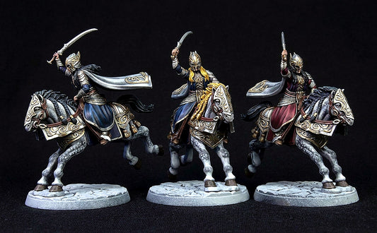 Miniatura Glorfindel a Caballo Rivendel resina 32mm - Drakholm