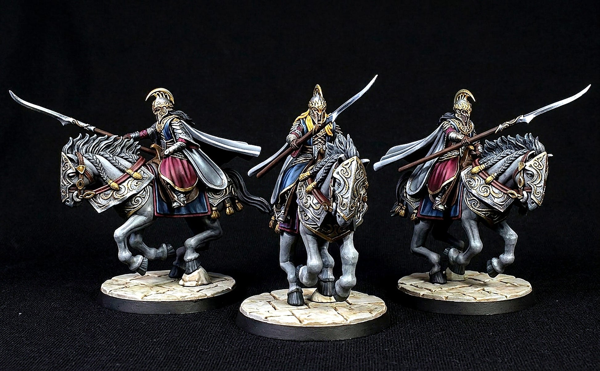 Miniatura Gil-galad, Rey Supremo de los Altos Elfos Rivendel resina 32mm - Drakholm