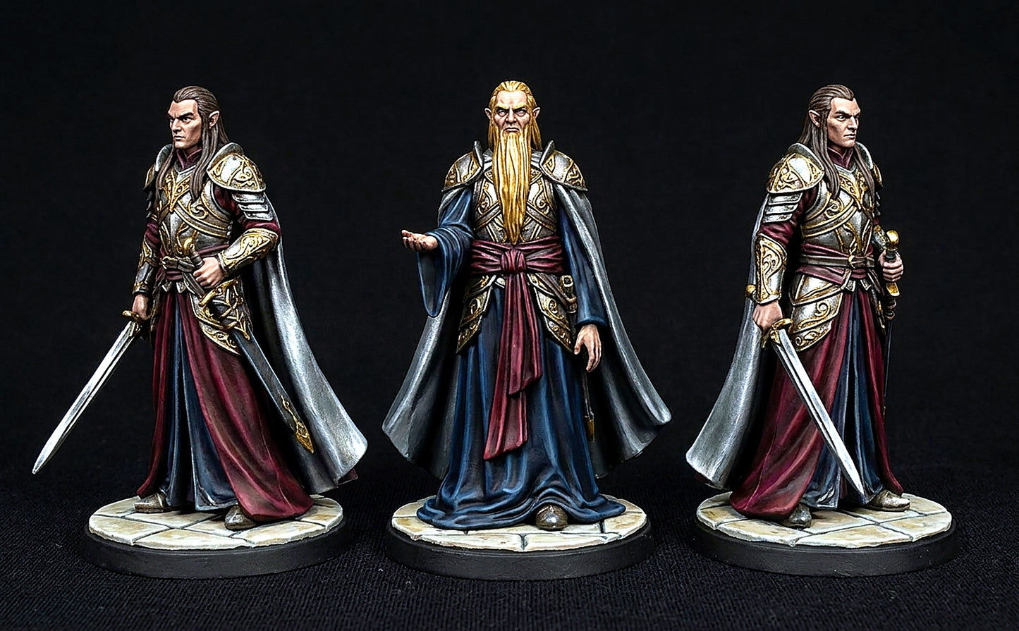 Miniatura Círdan, Señor de los Puertos Grises Rivendel resina 32mm - Drakholm