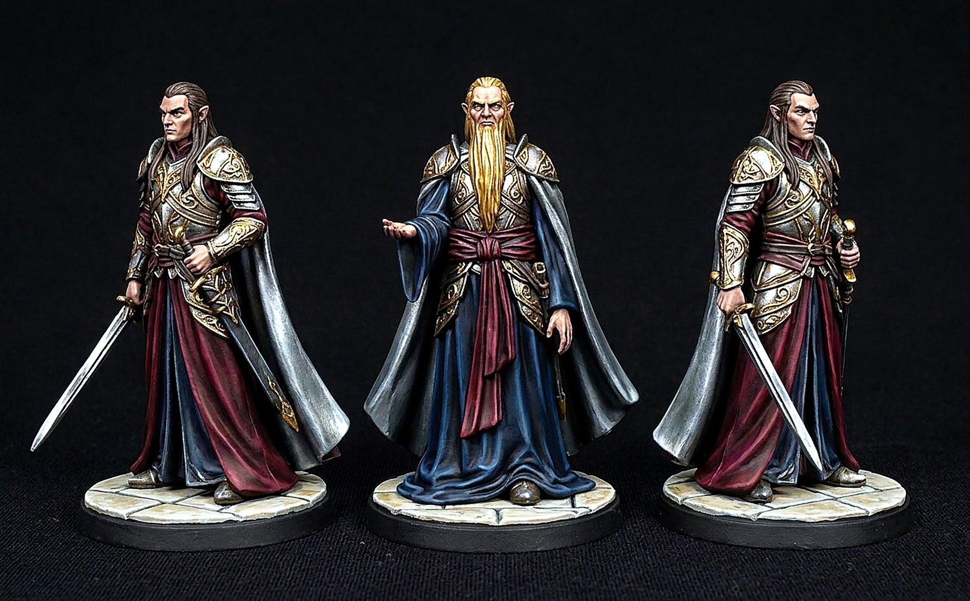 Miniatura Círdan, Señor de los Puertos Grises Rivendel resina 32mm - Drakholm