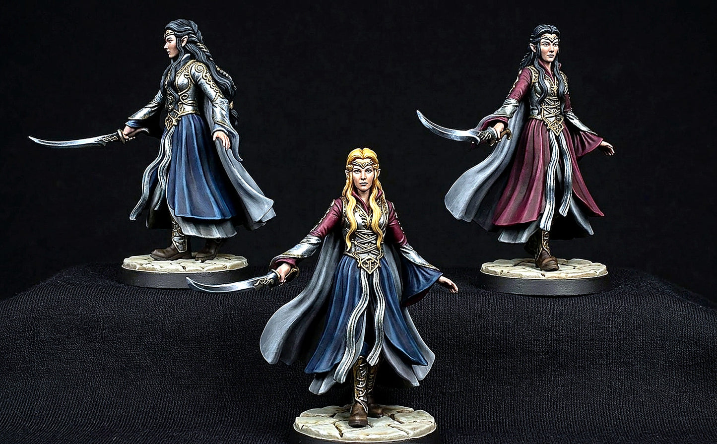 Miniatura Dama Noble de Rivendel Rivendel resina 32mm - Drakholm