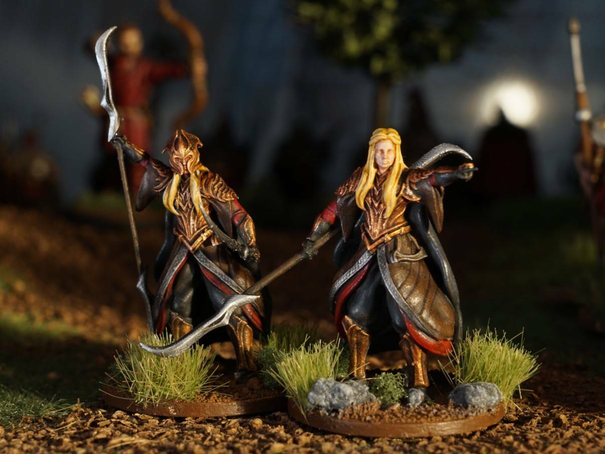 Miniatura Elfo del Bosque Negro (Guja) Bosque Negro resina 32mm - Drakholm